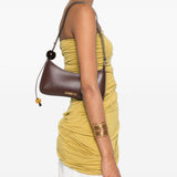 Borsa Le Bisou Perle in marrone 
