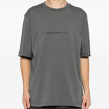 T-shirt con stampa grafica "Peacemaker" in grigio Oamc peacemaker - uomo 