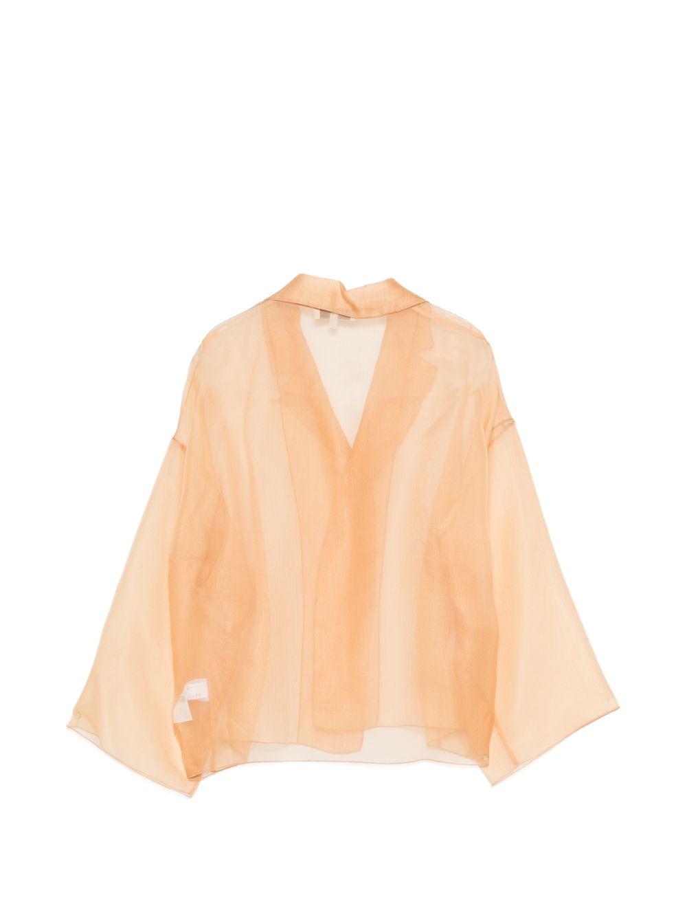 Giacca semi-trasparente emma in beige Antonelli - donna 