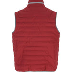 Gilet imbottito con tasche in rosso Brunello Cucinelli - uomo 
