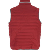 Gilet imbottito con tasche in rosso Brunello Cucinelli - uomo 