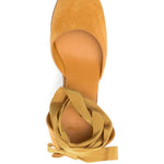 Espadrillas con zeppa in marrone Castañer - donna 