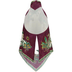 Top Ruthie con scollo all'americana multicolore 