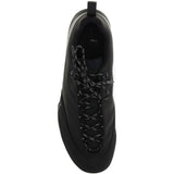 Sneakers allacciate con logo cingino in nero Roa - uomo 