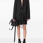 Giacca a righe divina in nero Maxmara sportmax - donna 