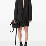 Giacca a righe divina in nero Maxmara sportmax - donna 