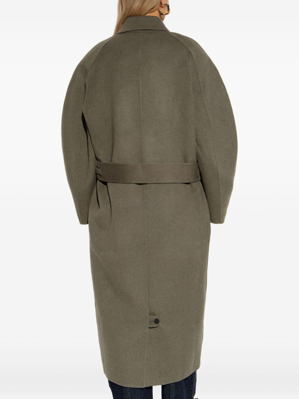 Cappotto le manteau d'homme curvio in verde Jacquemus - donna 