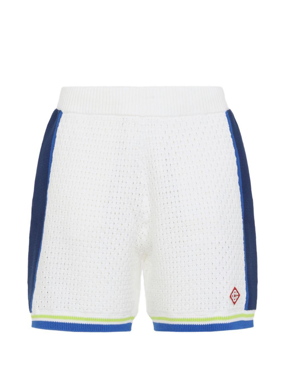 Shorts a righe in bianco Casablanca - uomo 