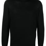Maglione a collo alto  in nero Zegna - uomo 