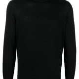 Maglione a collo alto  in nero Zegna - uomo 