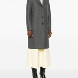 Cappotto monopetto in grigio Harris wharf london - donna 