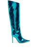 Stivali al ginocchio Alex 105mm in azzurro - donna