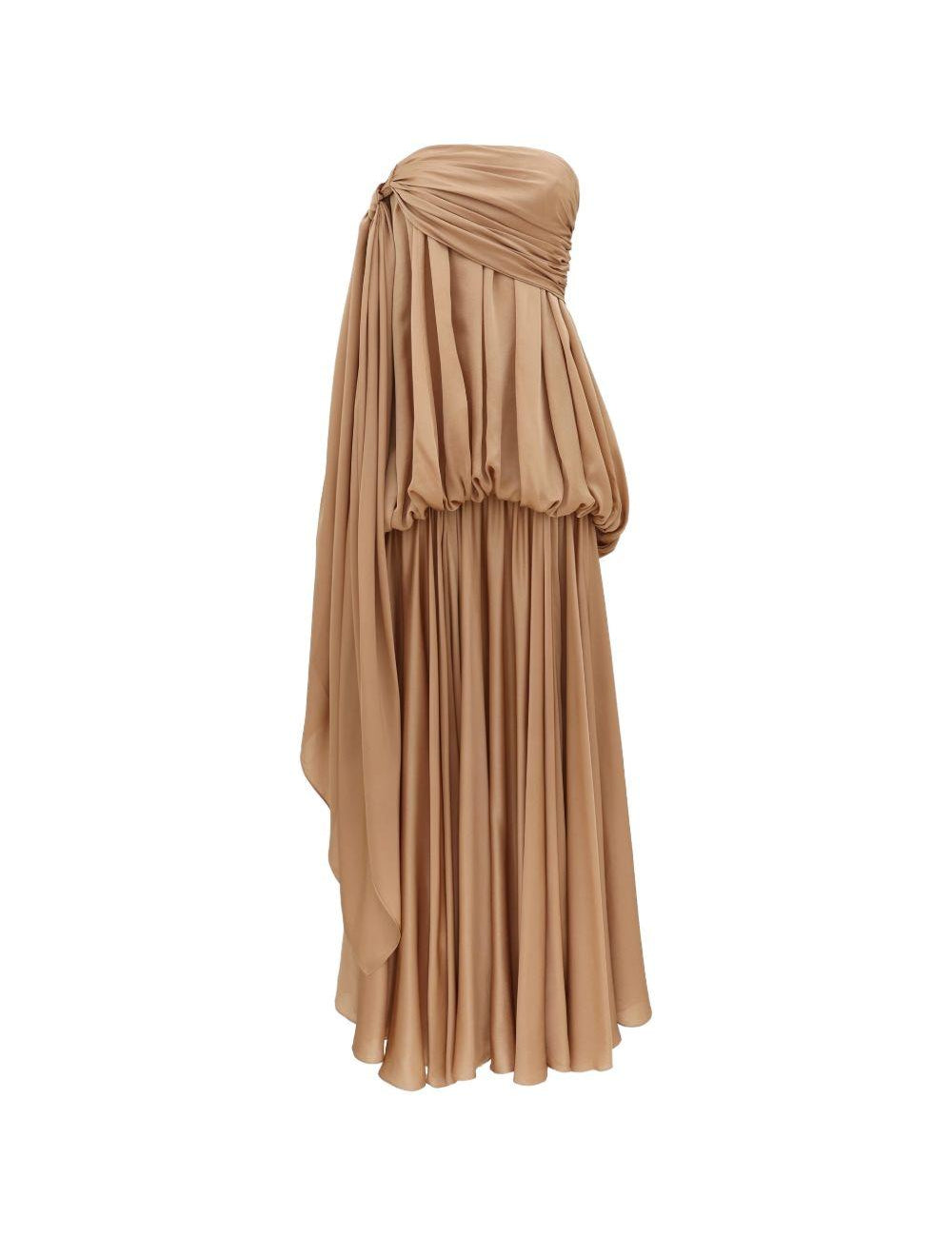 Abito maxi Alchemy Billow in beige 