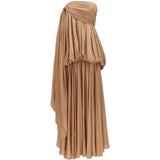 Abito maxi Alchemy Billow in beige 