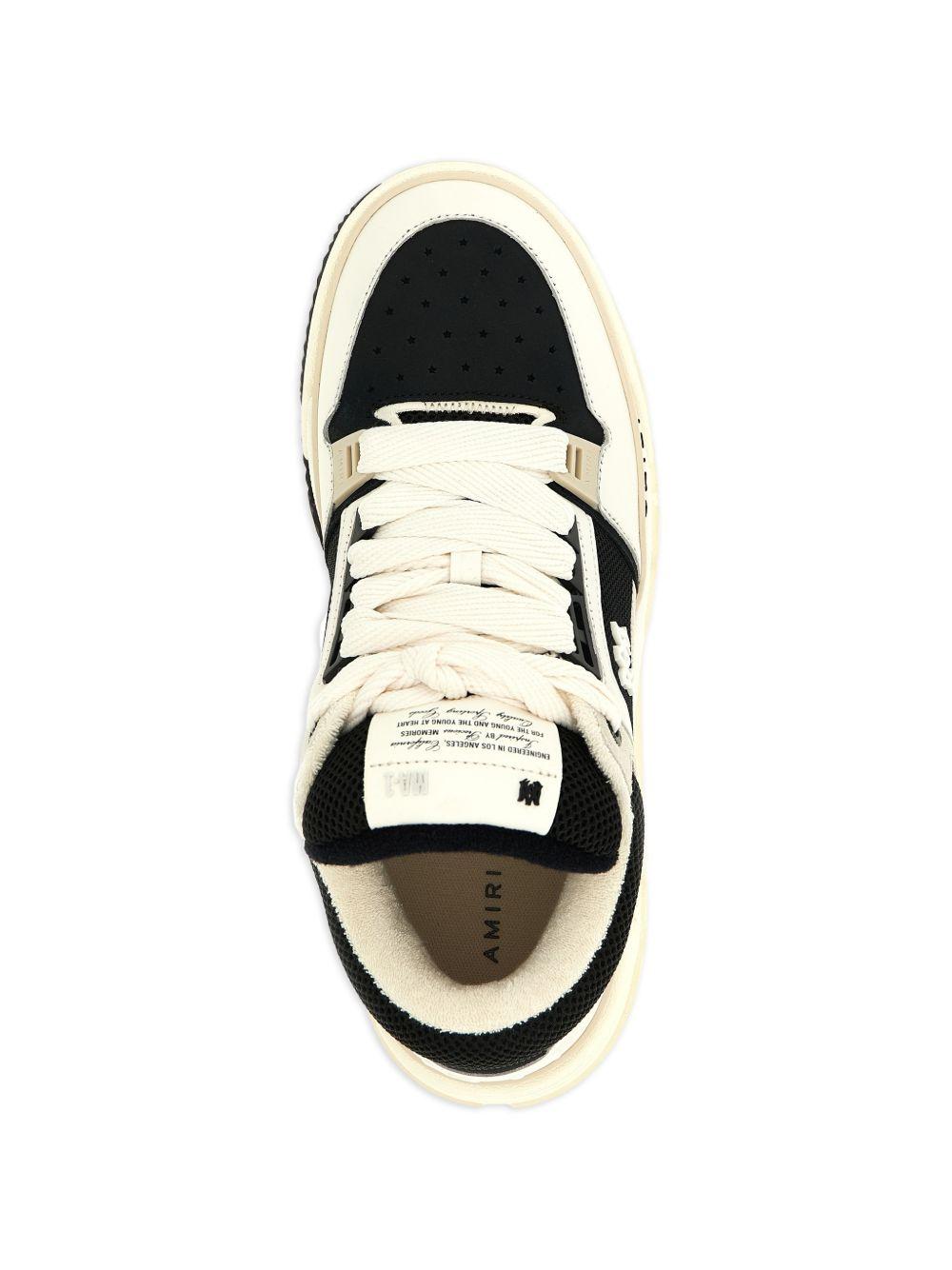Sneakers MA-1 in bianco e nero 