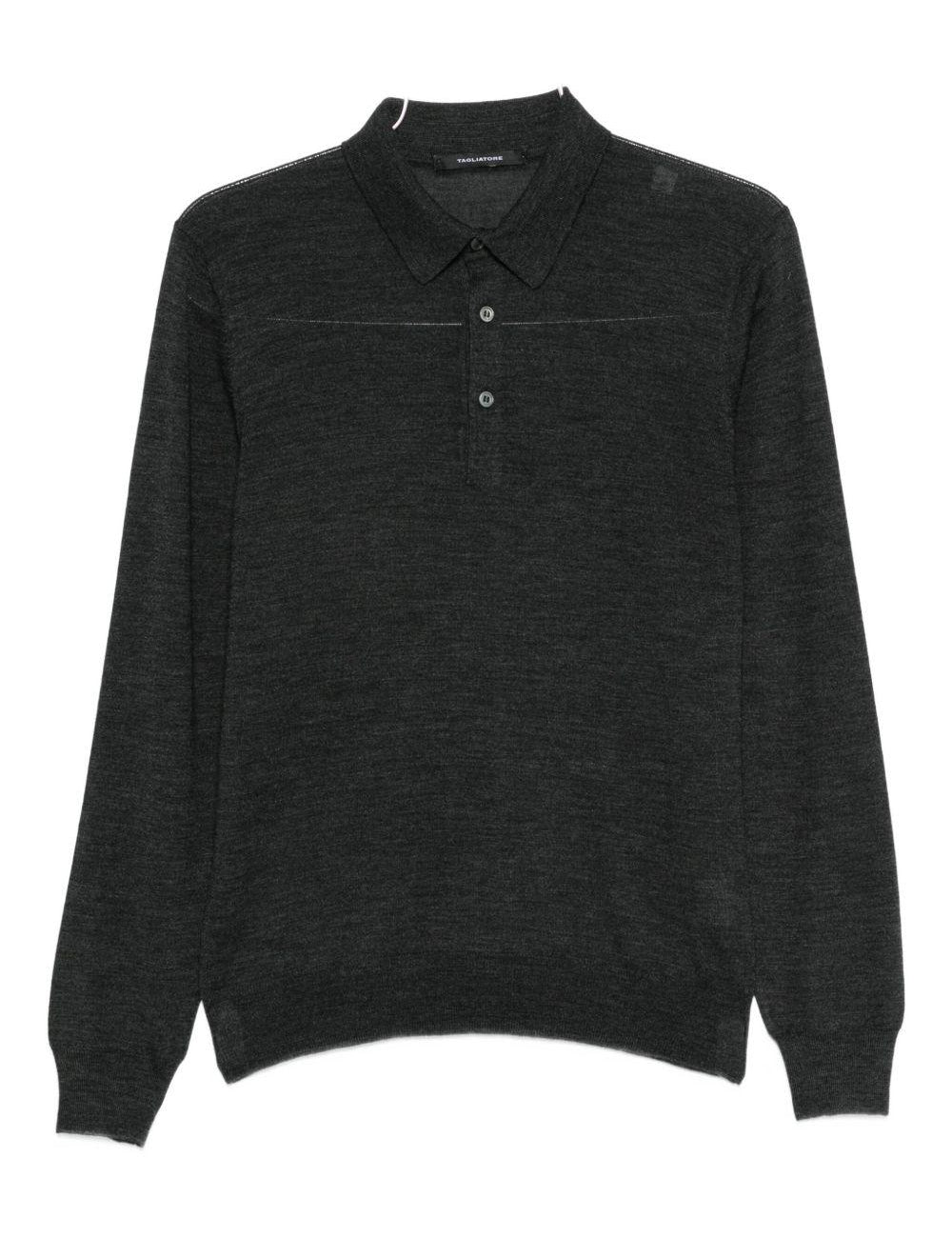 Polo Palmer in grigio Tagliatore - uomo 