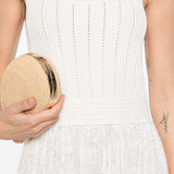 Abito mini in pizzo ellis in bianco Simkhai - donna 