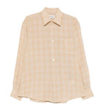 Camicia a righe above in beige Our legacy - uomo 