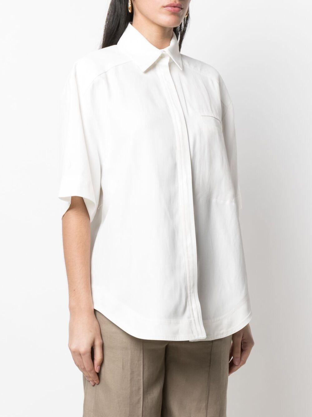 Camicia Moheli in bianco Loulou De Saison - donna 