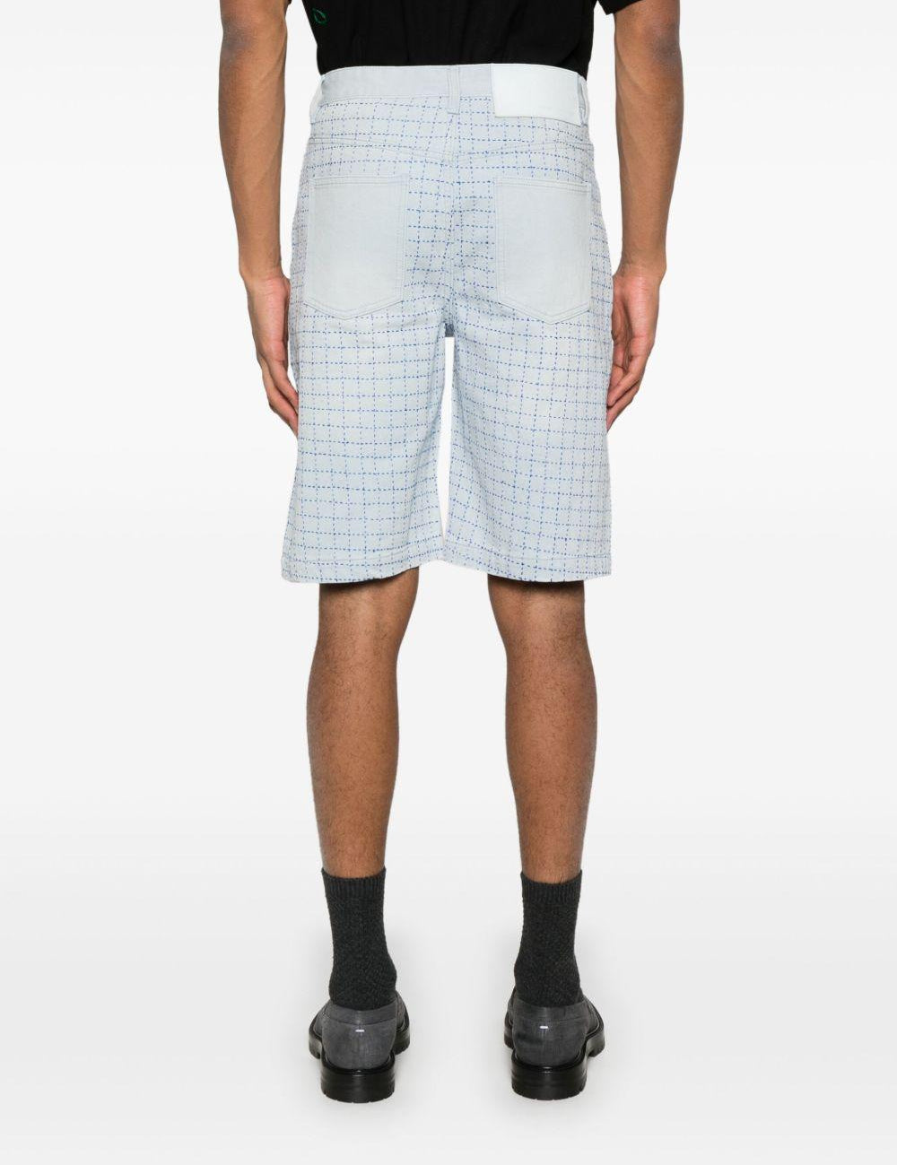 Bermuda in denim azzurro Glass Cypress - uomo 