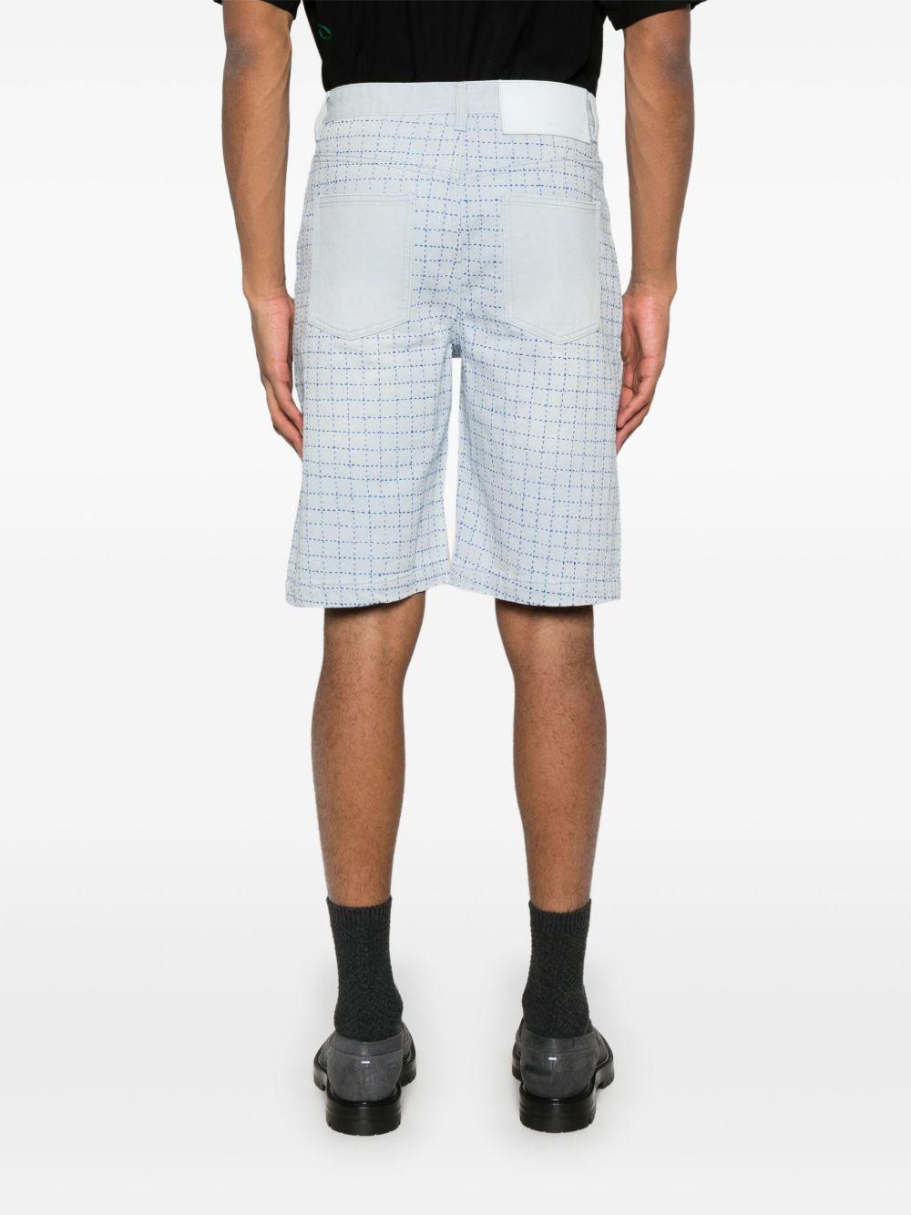 Bermuda in denim azzurro Glass Cypress - uomo 