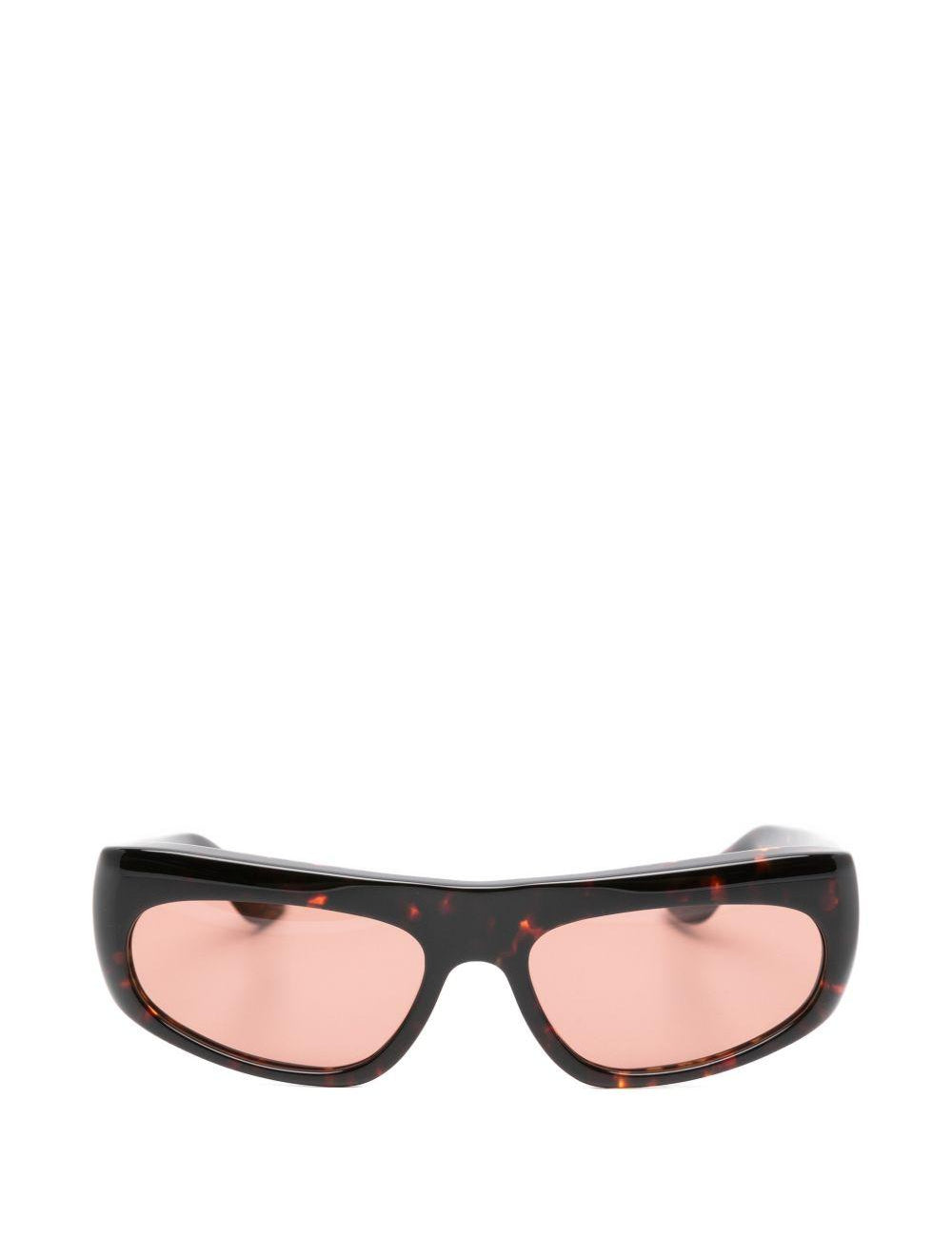 Occhiali da sole geometrici elin in marrone Port tanger - unisex 