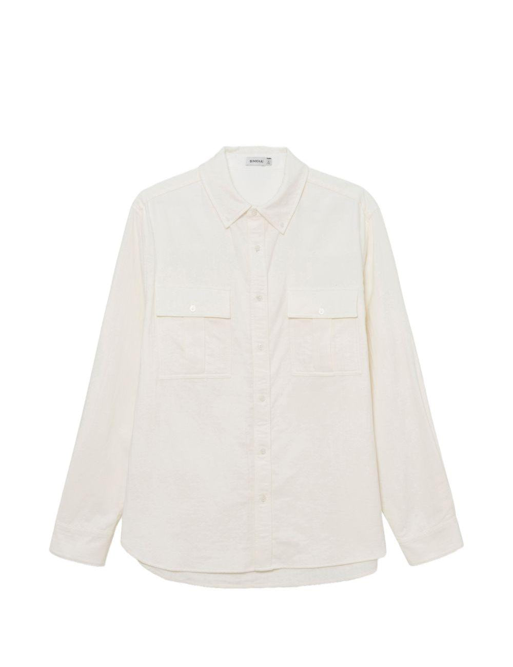 CAMICIA CON TASCHE PARKES  IN AVORIO SIMKHAI - UOMO 