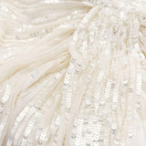 Abito da sera con paillettes goldfinger 007 in avorio Jenny packham - donna 