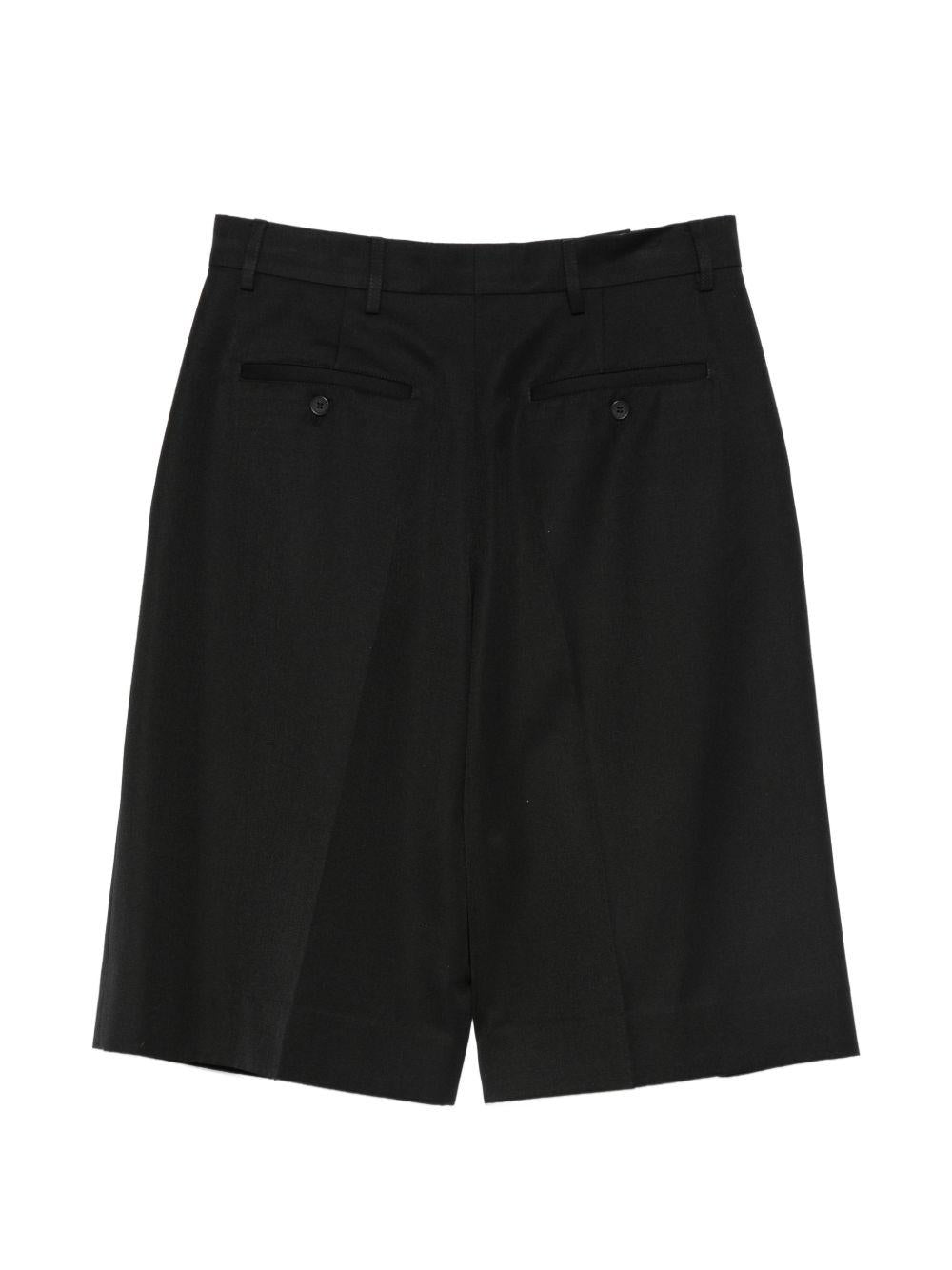 Shorts con dettaglio a bottone in nero Simone rocha - donna 