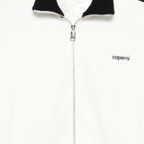 Felpa con zip in bianco Coperni - donna 