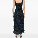 Abito midi Corinna in pizzo in blu Simkhai - donna 