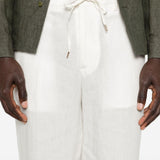 Pantaloni con coulisse Covent in bianco Briglia 1949 - uomo 