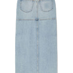 Gonna denim in blu - donna 