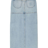 Gonna denim in blu - donna 