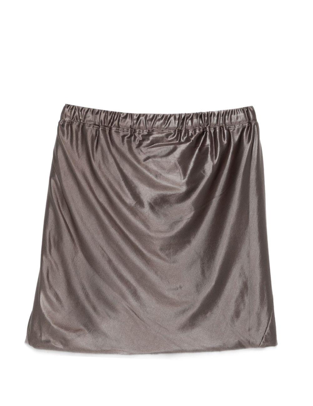 Shorts con coulisse in vita in grigio Rick owens drkshdw - donna 