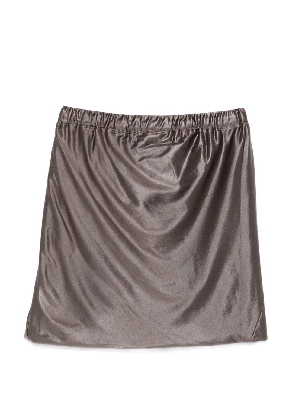 Shorts con coulisse in vita in grigio Rick owens drkshdw - donna 