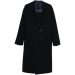Cappotto doppiopetto in blu Kiton - uomo 