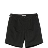 Shorts a pieghe con fibbia in nero Briglia 1949 - uomo 