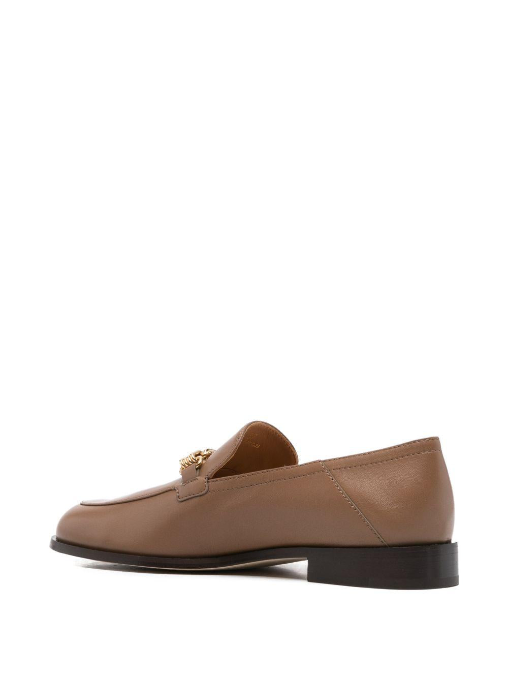 Mocassini in pelle in beige Tod's - donna 