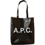 Borsa tote con logo in marrone A.P.C. - donna 