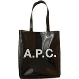 Borsa tote con logo in marrone A.P.C. - donna 