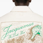 Camicia la chemise mecano in bianco Jacquemus - uomo 