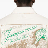 Camicia la chemise mecano in bianco Jacquemus - uomo 