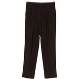 Pantaloni plissé  in marrone Caruso - uomo 