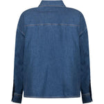 Foggia camicia in blu denim Maxmara weekend - donna 