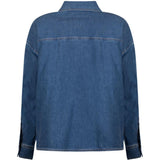 Foggia camicia in blu denim Maxmara weekend - donna 
