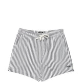 Costume da bagno a righe con coulisse in bianco e grigio  Zegna - uomo 