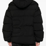 Giacca imbottita con chiusura a zip in nero Bacon - donna 