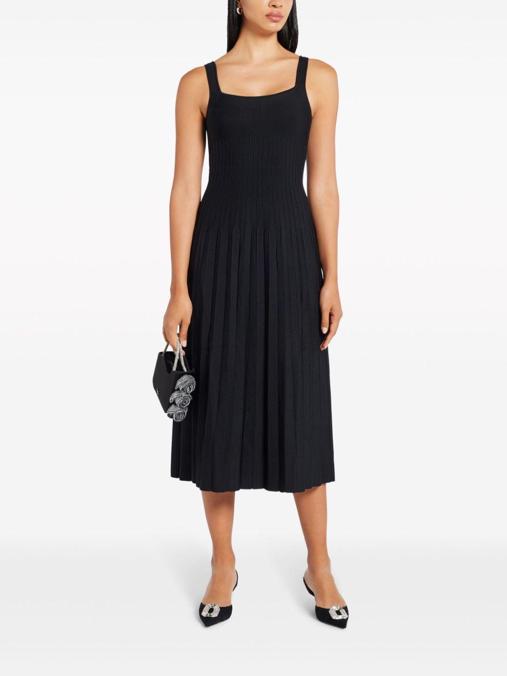 Abito midi Ellison in nero Staud - donna 