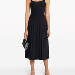 Abito midi Ellison in nero Staud - donna 